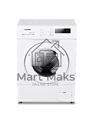 Стиральная машина Hyundai WME6003 белый, загр. фронтальная макс.: 6 кг 1000 об/мин класс: А++