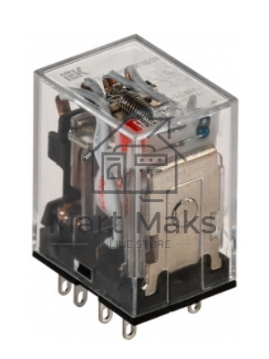 Реле РЭК 78-4(MY4) с инд. 3А 230В АC ИЭК RRP20-4-03-220A-LED