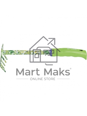 Грабли 5-зубые, 85х310 мм, стальные, пластиковая рукоятка Palisad