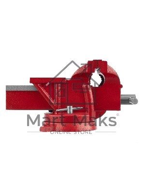 Тиски слесарные Matrix, 125 мм, поворотные, с наковальней