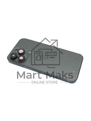 Задняя крышка (корпус) в сборе с рамкой для Apple iPhone 14 Pro Max черный