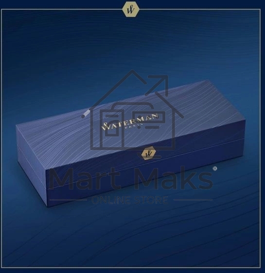 Ручка перьевая Waterman Hemisphere L`Essence du Bleu (CW2166467) LaqBlue CT F сталь нержавеющая, подарочная коробка