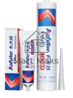 Клей-герметик силиконовый Kafuter K-5905 полупрозрачный 45 грамм