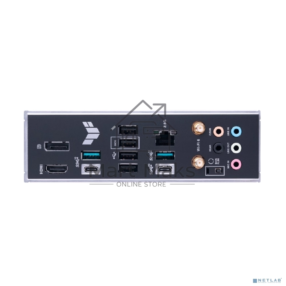 Материнская плата ASUS TUF GAMING B650-PLUS WIFI, AM5, AMD B650, 4xDDR5, 4xSATA, 3xM.2, 1xPCI-E 4.0 x16, 1xPCI-E 4.0 x4, 2xPCI-E x1, 1xHDMI, 1xDP, 1x 2.5Gb LAN, 2xUSB-A 3.2 Gen 2, 4xUSB-A 2.0, 1xUSB-C 3.2 Gen 2, 5x3.5 мм, 7.1, ATX