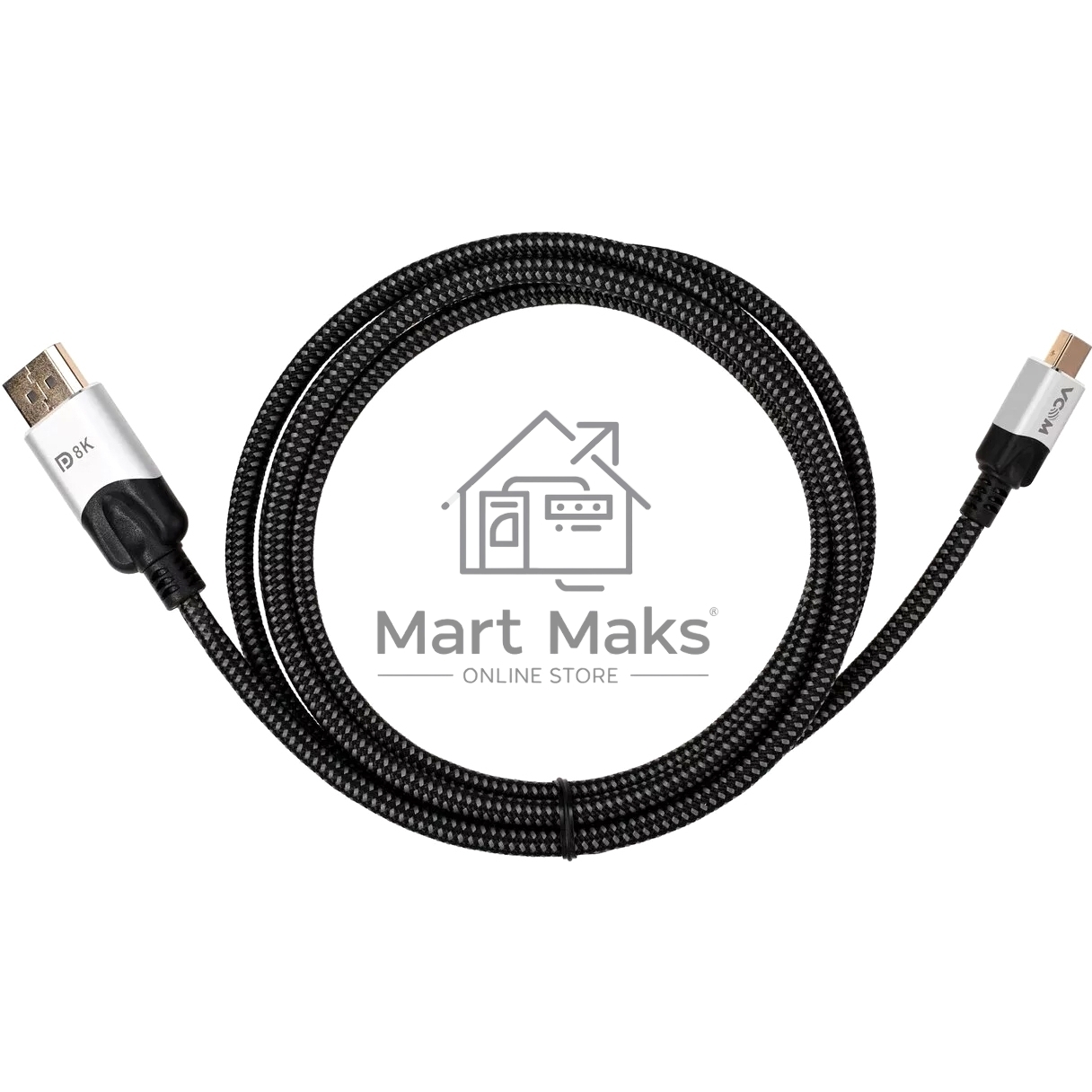 Кабель-переходник Mini DisplayPort M -> Display Port M 1.4V 1,8м VCOM <CG685-1.8M>