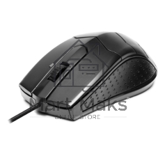 Мышь проводная Defender HIT MB-530 черный, 1000 dpi, USB, кнопки - 3