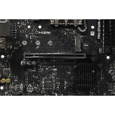 Материнская плата MSI PRO B760M-E, LGA1700, Intel B760, 2xDDR5, 4xSATA, 1xM.2, 1xPCIe 4.0 x16, HDMI, D-Sub, 1x1Gb LAN, 3x3.5 мм, 7.1, microATX