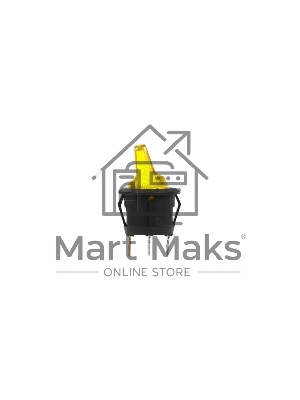 Выключатель клавишный Rexant круглый 250V 6А (3с) ON-OFF желтый