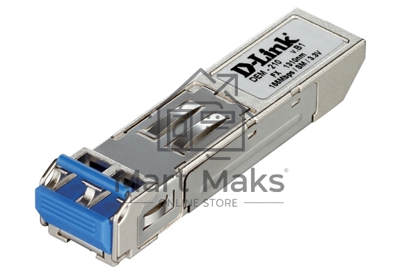 Трансивер сетевой D-Link 100BASE-FX Single-Mode 15KM SFP Transceiver (10 pack)