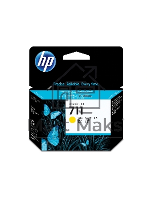 Картридж струйный HP №711 CZ132A желтый для HP DJ T120/T520 (29мл)