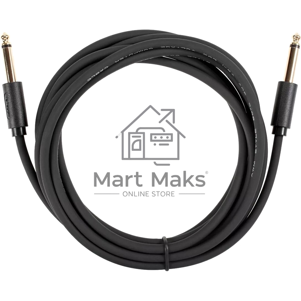 Кабель-соединит 6.35ST(M)/6.35 ST(M), 3м, Telecom PRO <TAV6166-3M>