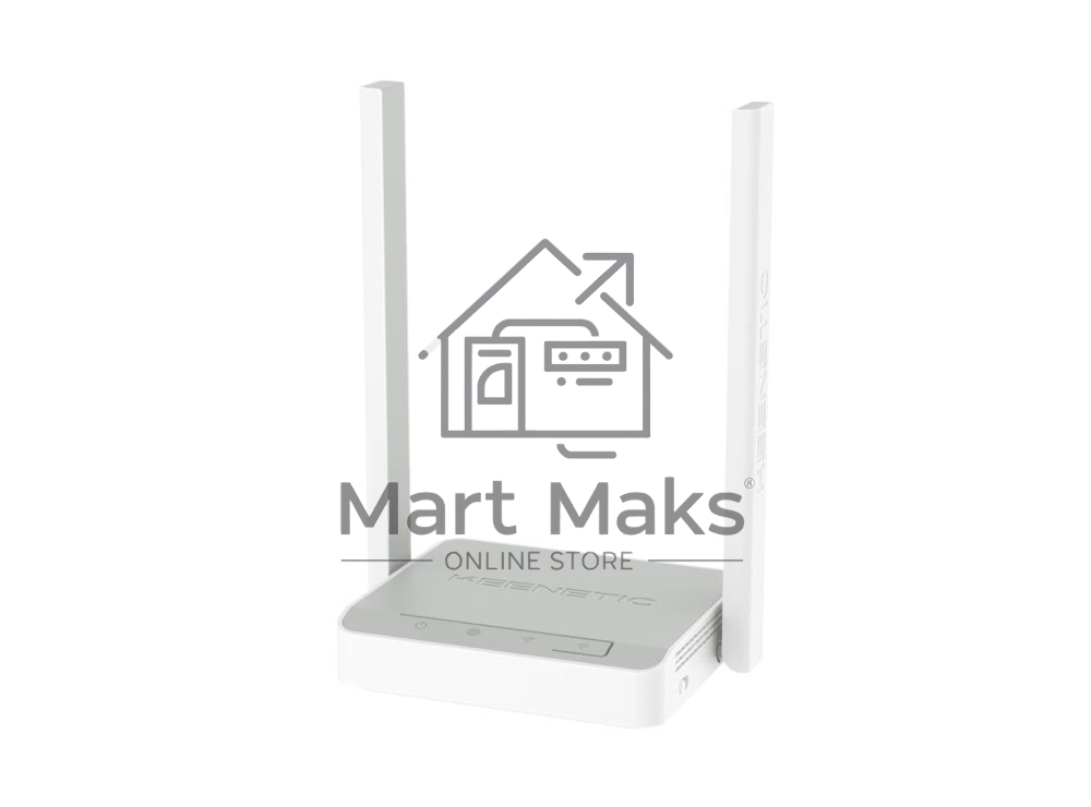Роутер беспроводной Keenetic Start (KN-1112)с Mesh Wi-Fi N300, Smart-коммутатором