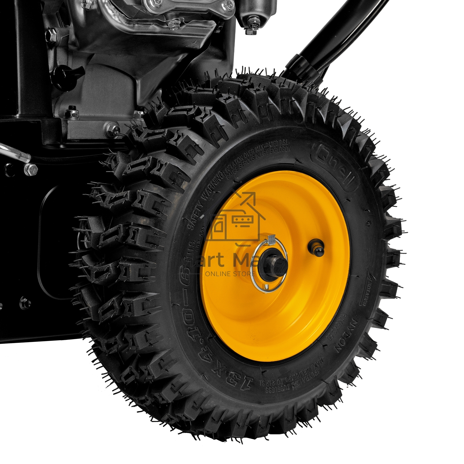 Бензиновая снегоуборочная машина SB 560 LP, 212cc, эл.старт, фара Denzel