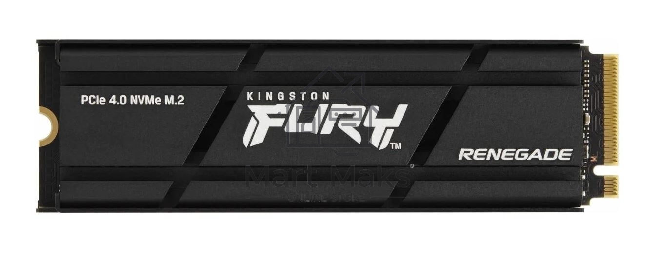Накопитель SSD Kingston Fury Renegade, 1Tb, PCIe 4.0 x4, M.2 2280, NVMe, R/W 7300/6000, с радиатором