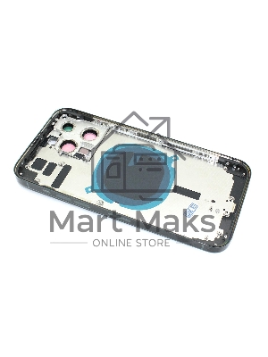 Задняя крышка (корпус) в сборе с рамкой для Apple iPhone 14 Pro Max черный