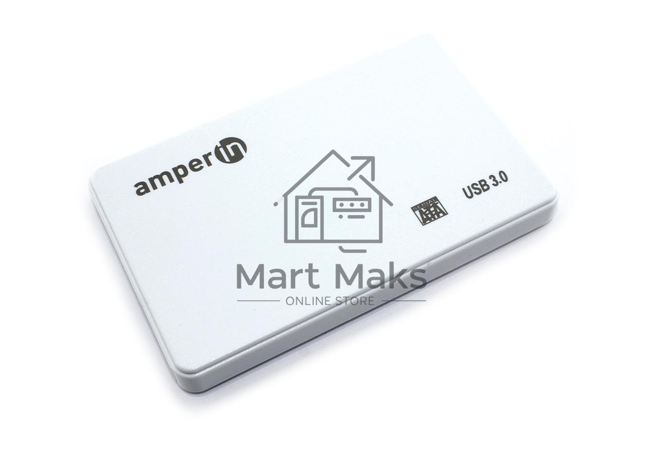 Корпус для жесткого диска Amperin AM25U3PW 2,5