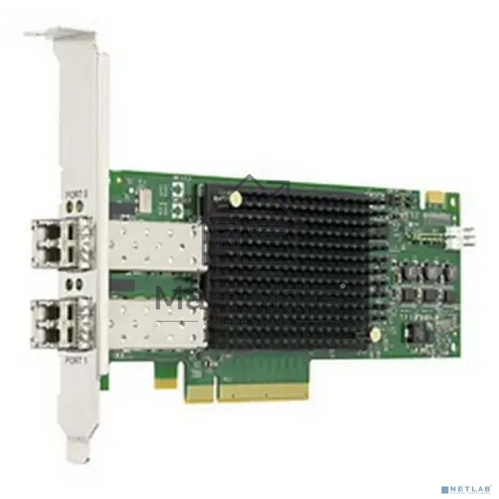 Контроллер LPe32002-M2 Gen 6 (32GFC), 2-port, 16Gb/s, PCIe Gen3