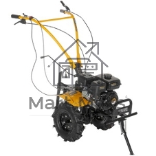 Мотоблок Denzel DPT-270X, 7 л.с., диск.сцеп, шир 90 см, глуб 35 см, фрез 3х4, ВОМ, передачи 2В/1Н
