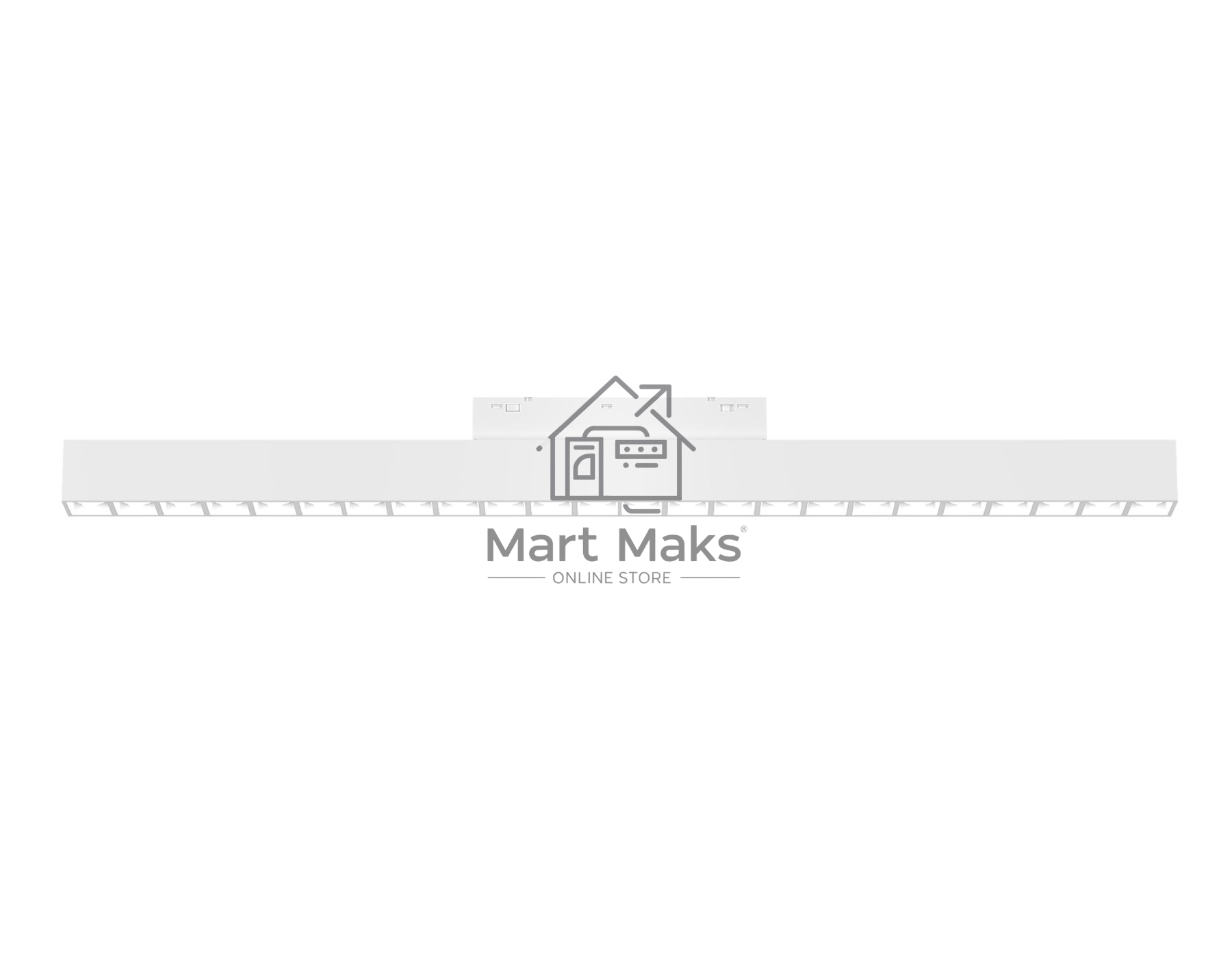 Трековый линейный светильник Ambrella light GL4510 WH белый IP20 24W 3CCT 3000-6000K SMART 48V 24° 435*22*25