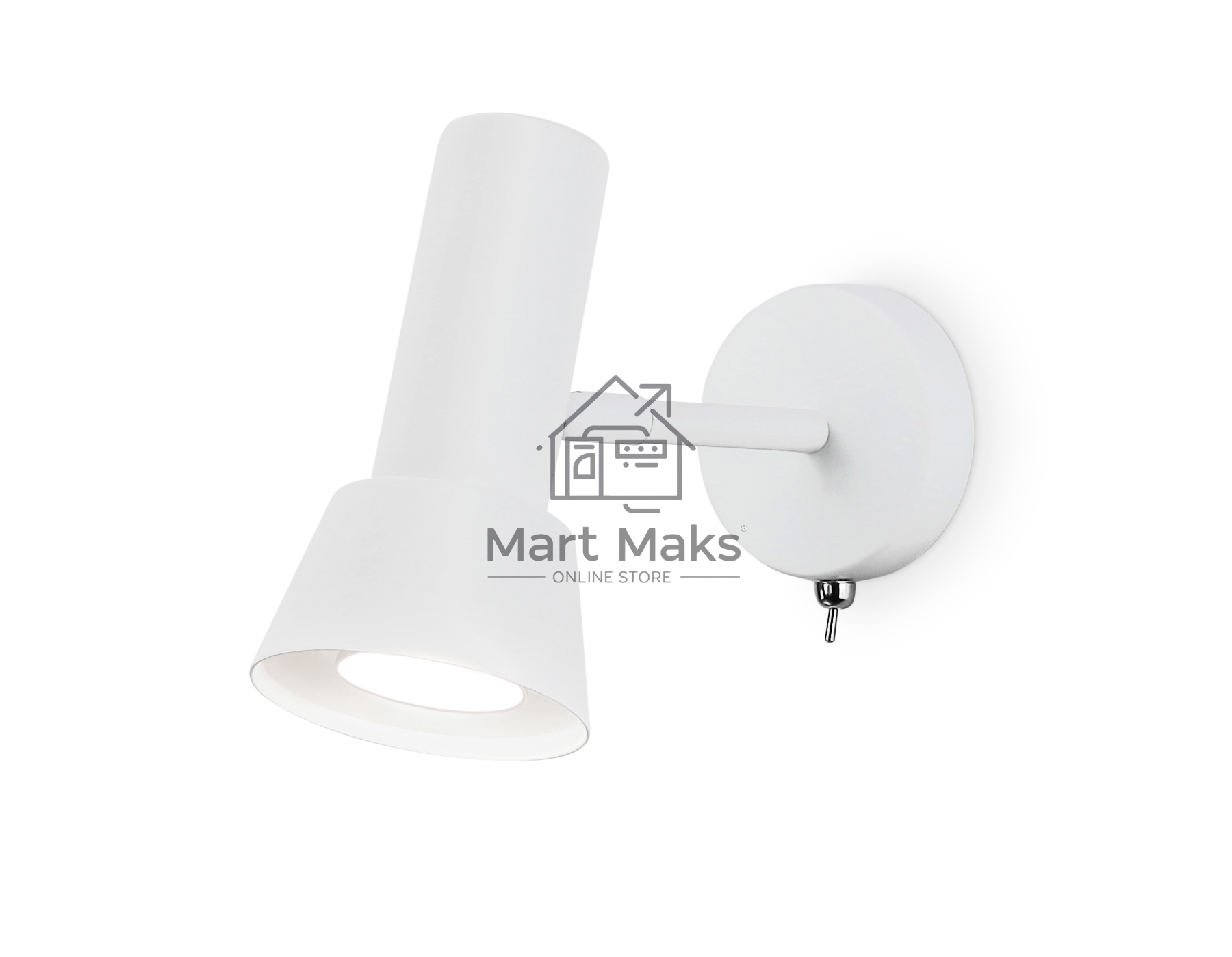 Светильник Ambrella light TA13128 WH белый GU10 max 12W D85*L150*H240