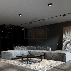25109/LED 10W 4000K / Светильник потолочный светодиодный / черный