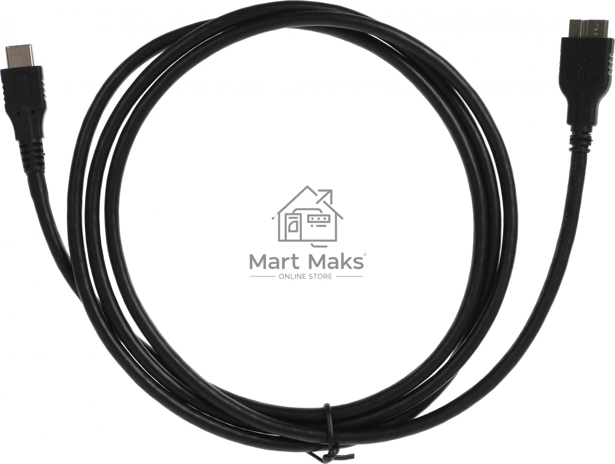 Кабель Buro USB Type-C (m) micro USB B (m) 1.5м