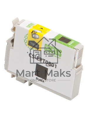 Картридж струйный Cactus CS-EPT0801 (T0801) черный (13 мл) для Epson Stylus PhotoP50/PX650/PX660/PX700/PX700W/PX710/PX710W/PX720/PX720WD/PX800/PX800FW/PX810/PX810FW/PX820/PX820FWD/R265/R285/R360/RX560/RX585/RX685
