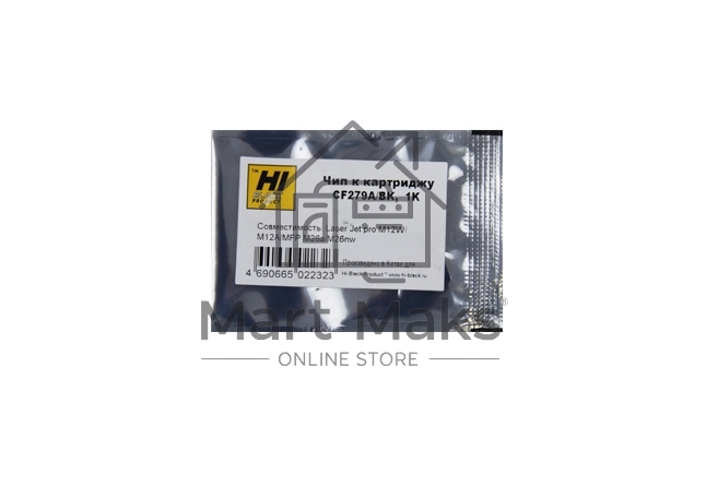 Чип Hi-Black к картриджу HP LJ Pro M12w/M12a/MFP M26 (CF279A), Bk, 1K