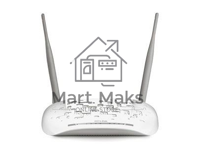 Сетевое оборудование TP-Link SOHO TD-W8961N(RU) 300 Мбит/с, 2T2R, ADSL2/ADSL+, Annex A, 4 порта 100 Мбит/с