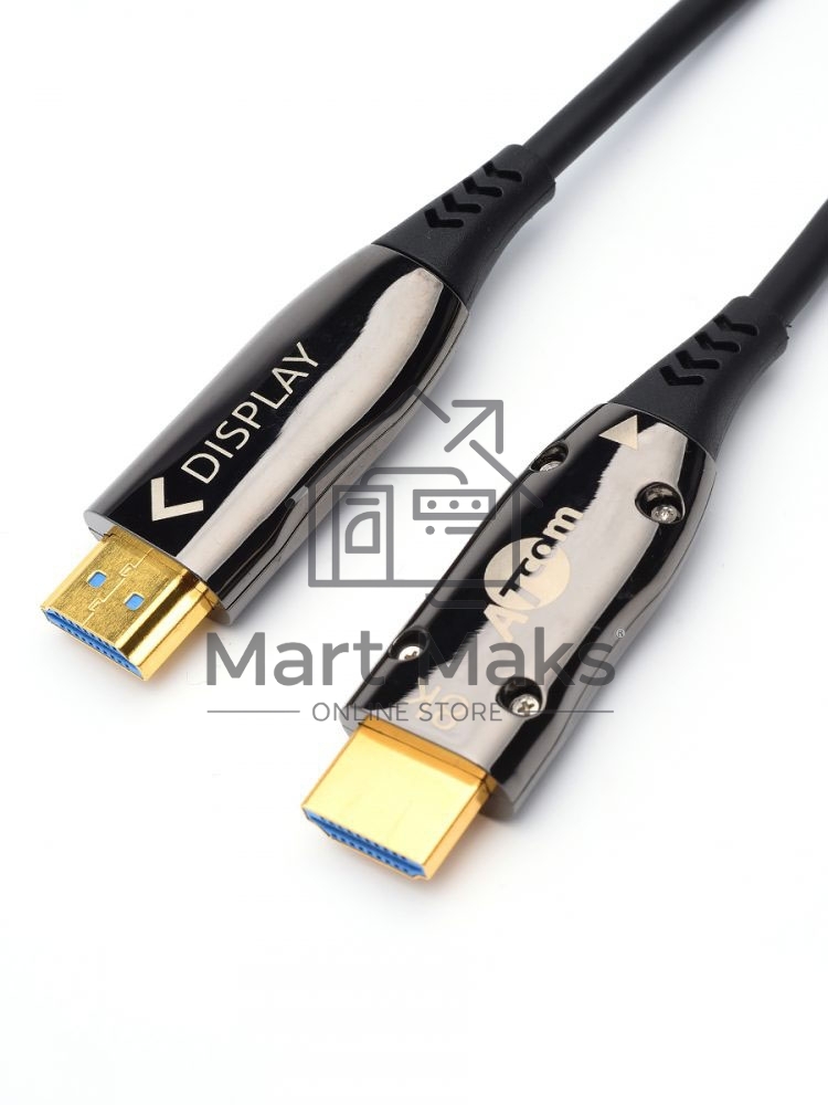 Кабель HDMI 10 м (HIGH speed, Metal gold, Optical) 8K VER 2.1 Кабель HDMI 10 м (HIGH speed, Metal gold, Optical) 8K VER 2.1