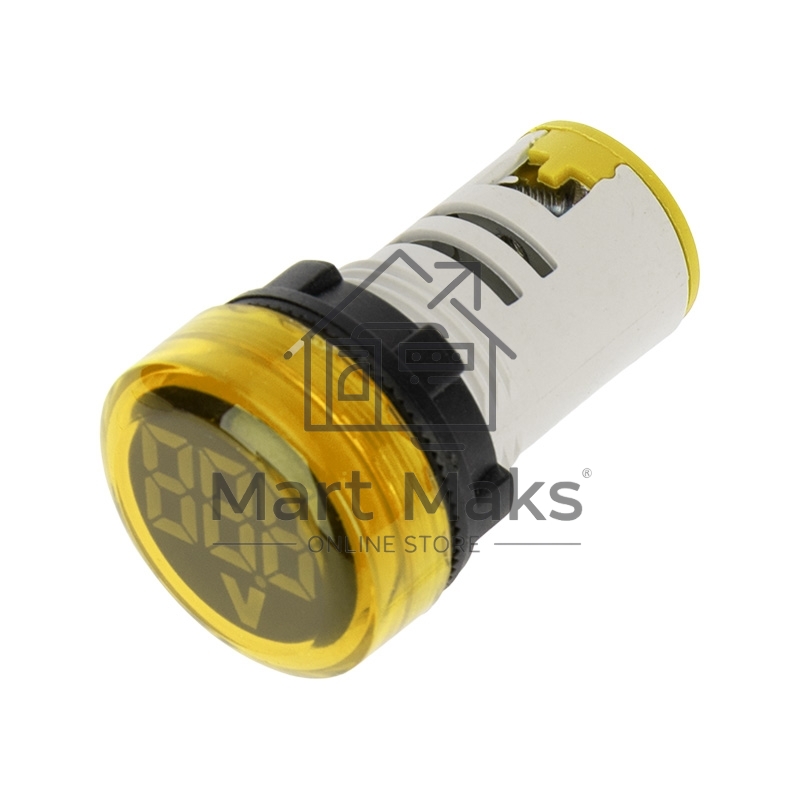 Индикатор значения напряжения желтый VD22 70-500 В Rexant