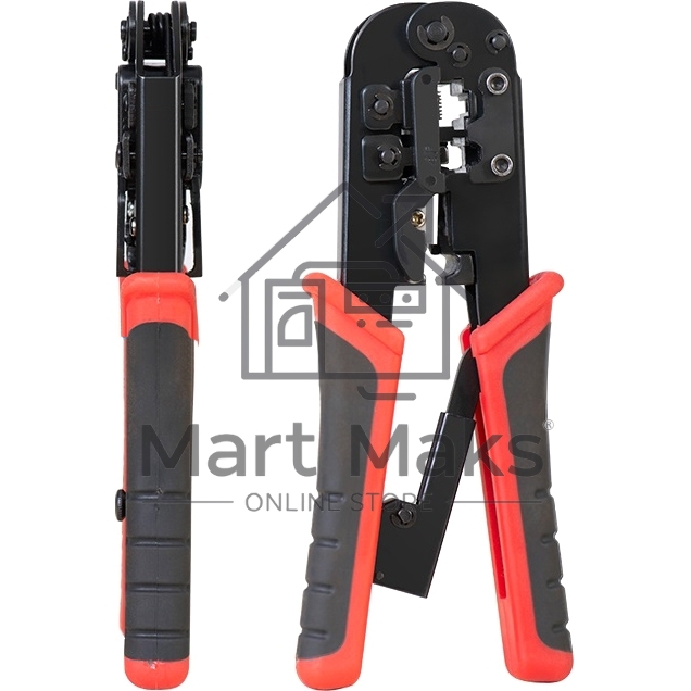 Обжимной инструмент Vention для витой пары с фиксатором RJ45/RJ12/RJ14/RJ11 (8p8c,6p6c,6p4c,6p2c)