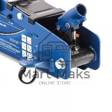 Домкрат гидравлический подкатной с фиксатором Stels 51152, 2,5т 140-385 мм