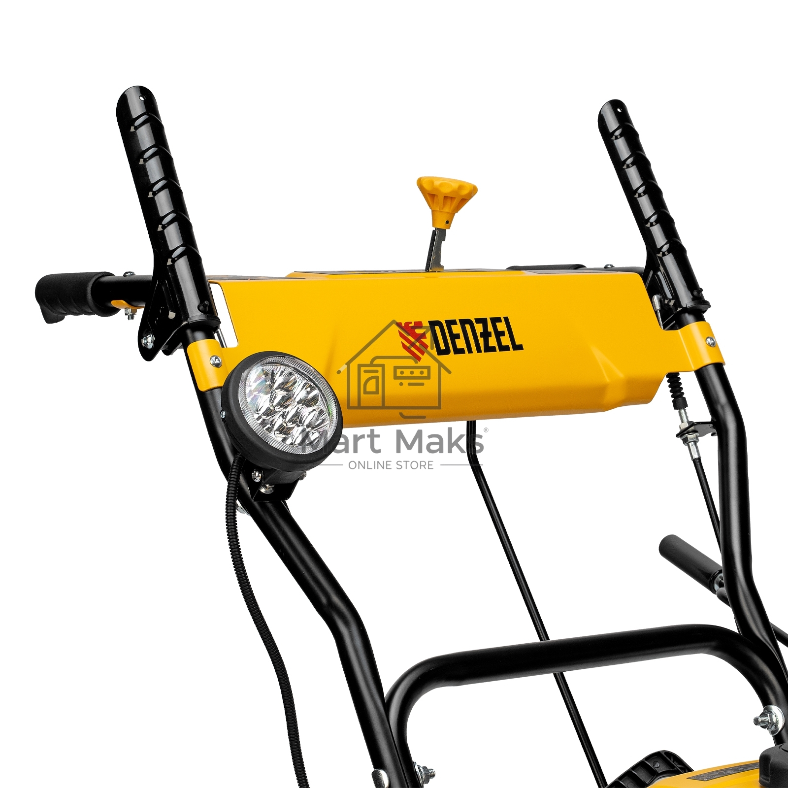 Бензиновая снегоуборочная машина SB 560 LP, 212cc, эл.старт, фара Denzel