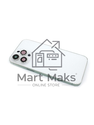 Задняя крышка (корпус) в сборе с рамкой для Apple iPhone 14 Pro Max белый