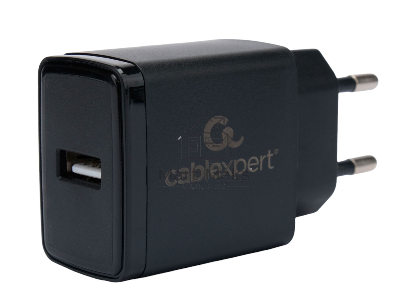 Зарядное устройство Cablexpert MP3A-PC-57, 5Вт, 1А, 1хUSB, черный, пакет