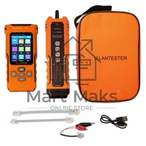 Тестер кабельный Lanmaster LAN-TST-LPTVE-C оранжевый/черный