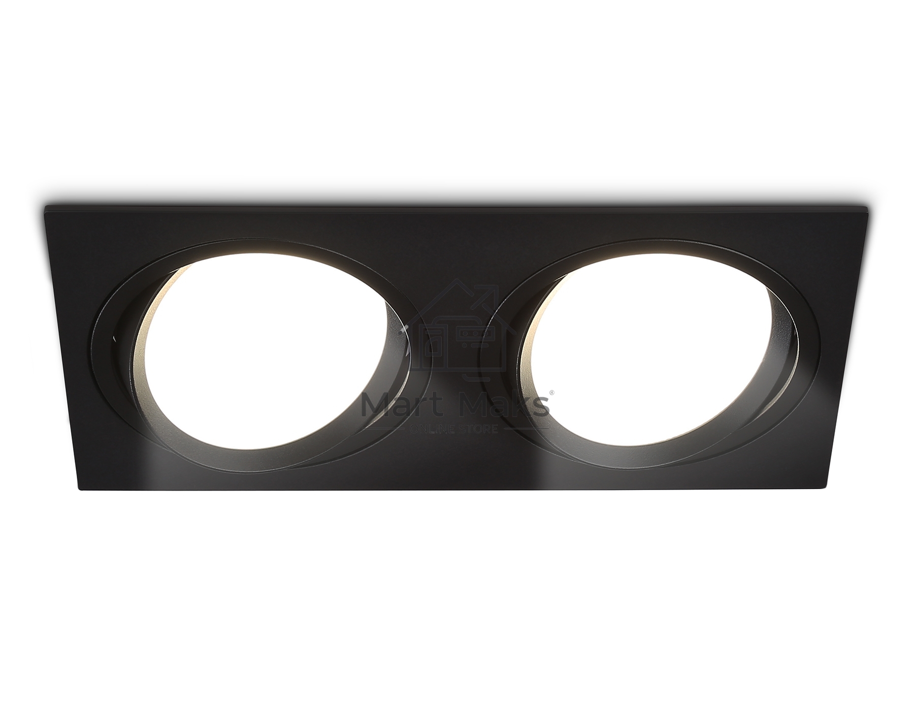 Светильник Ambrella light TN51920/2 BK черный GX53 max 12W 220*115*23