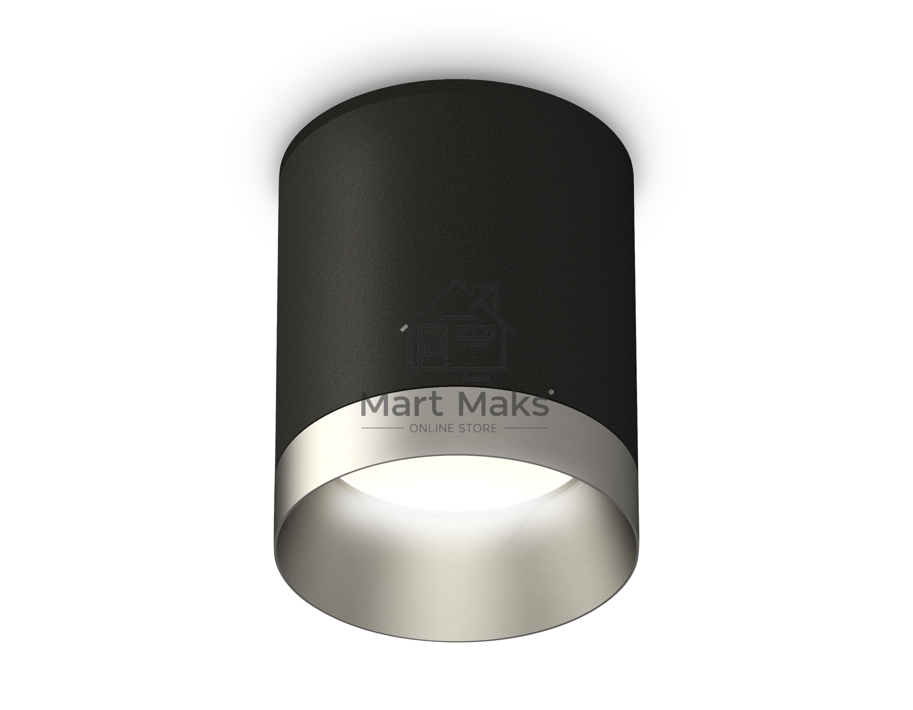 Светильник Ambrella Light XS6302023 SBK/MCH черный песок/хром матовый MR16 GU5.3 (C6302, N6133)