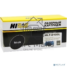 Расходные материалы Hi-Black MLT-D105L Картридж для Samsung ML1910/1915/2525/2525W/2580N/SCX4600, с чипом, 2500 стр.