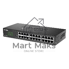 Коммутатор D-Link DGS-1024D/J1A, 24×1 Гбит/с, неуправляемый