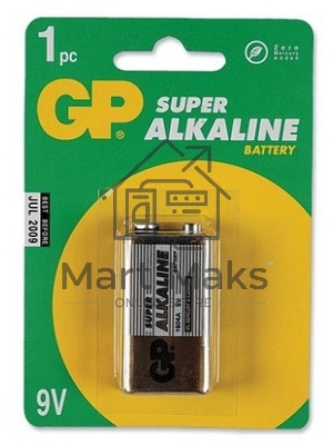 Батарея GP Supercell 1604S 6F22 9V (1шт)