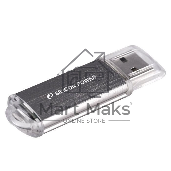 Флешка USB R/W R/W 32Gb Ultima II-I Series SP032GBUF2M01V1S USB2.0 серебристый