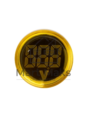 Индикатор значения напряжения желтый VD22 70-500 В Rexant