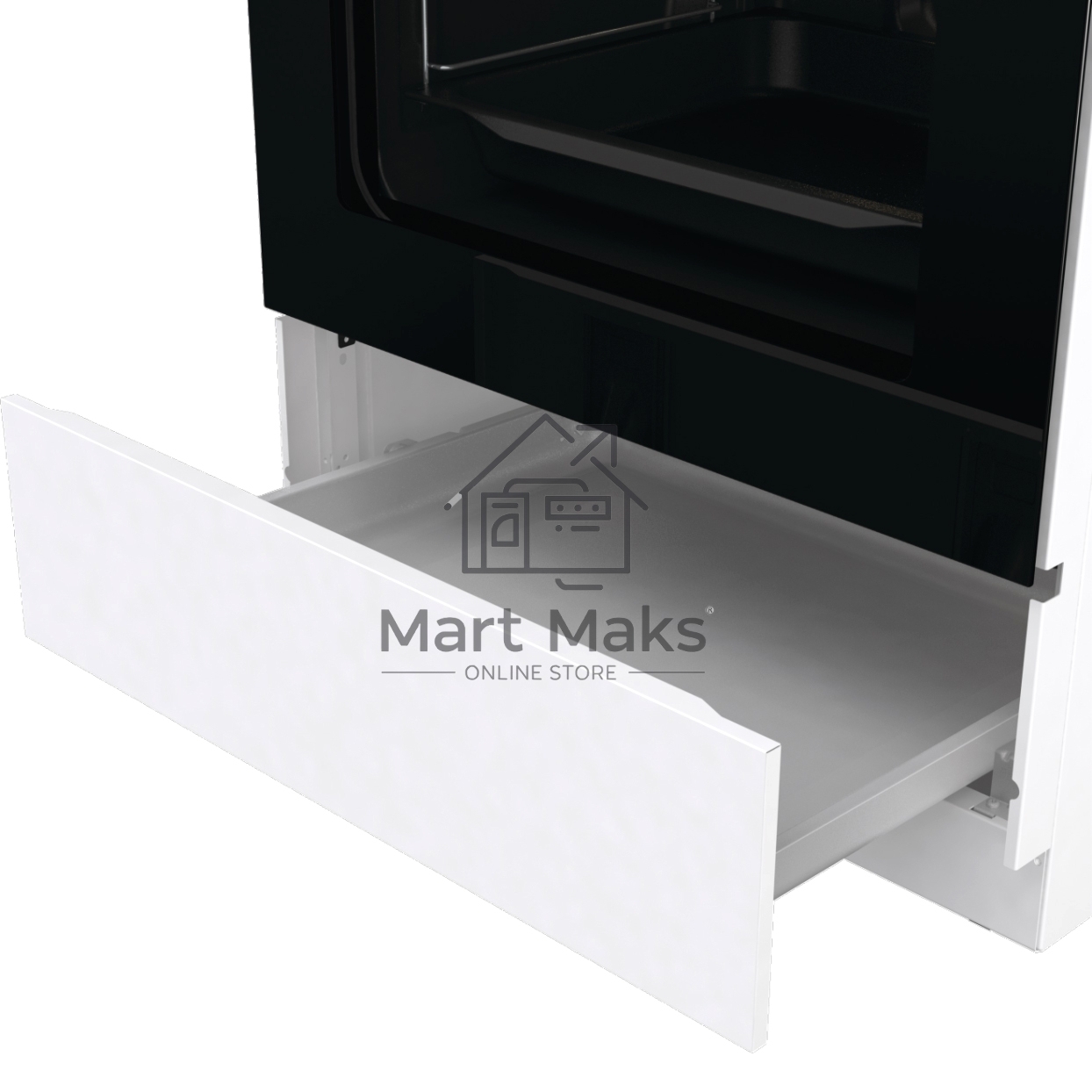 Плита комбинированная Gorenje GK6A20WF белый, конфорок 4 газовых, духовка 65 л, 60 см x 85 см x 60 см