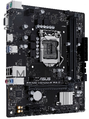 Материнская плата ASUS PRIME H510M-R R2.0-SI, LGA 1200, Intel H470, 2xDDR4, 4xSATA, 1xPCIe 4.0 x16, 1xPCIe x1, 1xHDMI, 1xVGA, 2xUSB-A 3.2 Gen 1, 2xUSB-A 2.0, 1x 1Gb LAN, 3x3.5 мм, 7.1, mATX