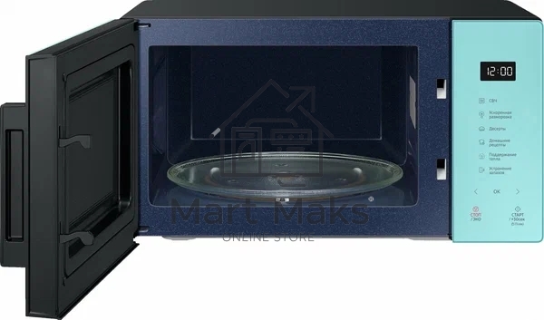 Микроволновая печь Samsung MS23T5018AN/BW мятный 23л 800Вт сенсор