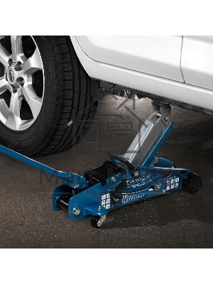 Домкрат гидравлический подкатной с фиксатором STELS 51152, 2,5т 140-385 мм