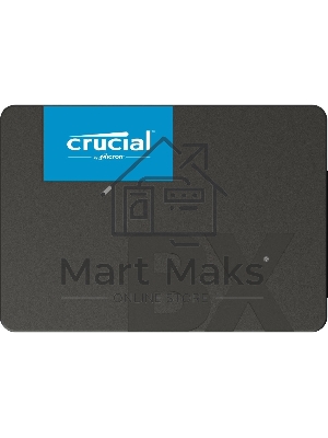 Накопитель SSD Crucial BX500, 500Gb, 2.5