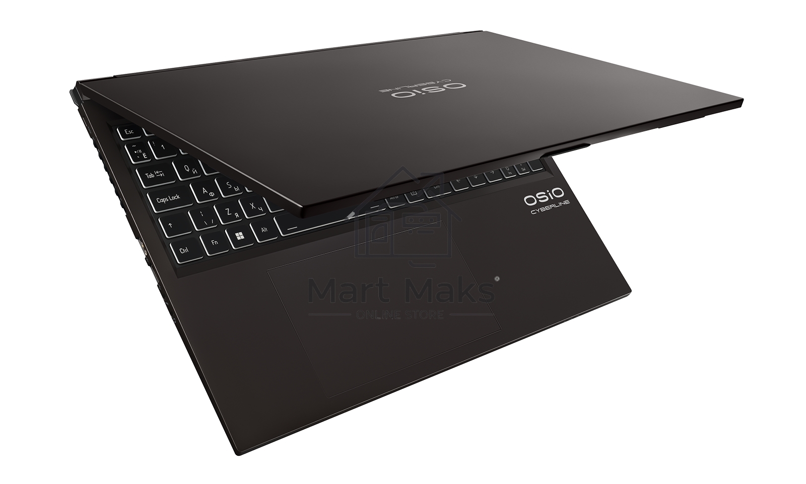 Ноутбук Osio CyberLine C160i-004 коричневый Core i7 12650H 16Gb SSD512Gb NVIDIA GeForce RTX4060 8Gb 16